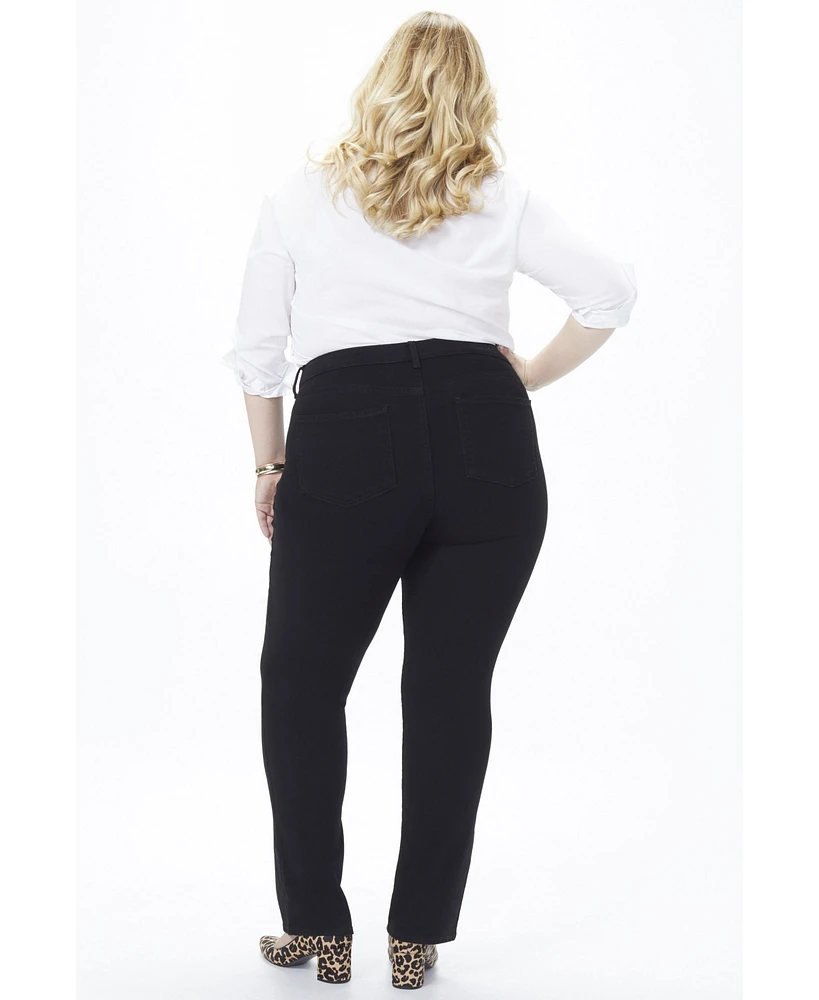 Plus Marilyn Straight Leg Jeans