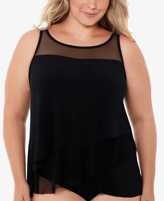 Miraclesuit Plus Mirage Tankini Top