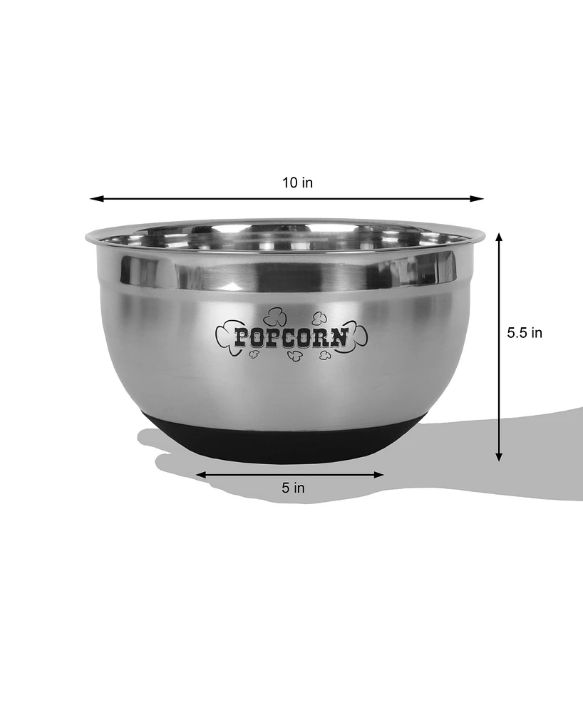 Stainless Steel Whirley Popcorn Complete Set, 7 Pieces