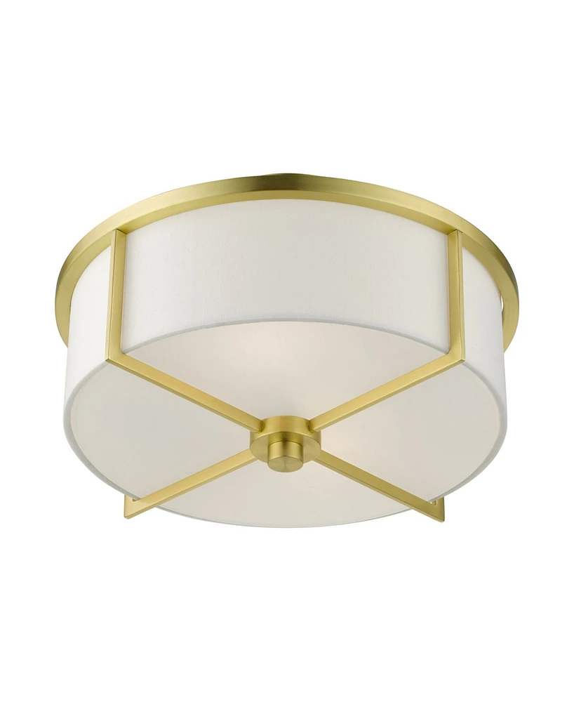 Wesley 2 Lights Semi Flush