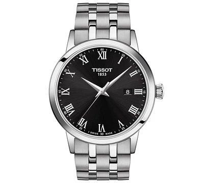 Tissot Men's Swiss Classic Dream Stainless Steel Bracelet Watch 42mm