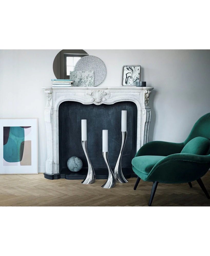 Georg Jensen Cobra Floor Candleholder, Large