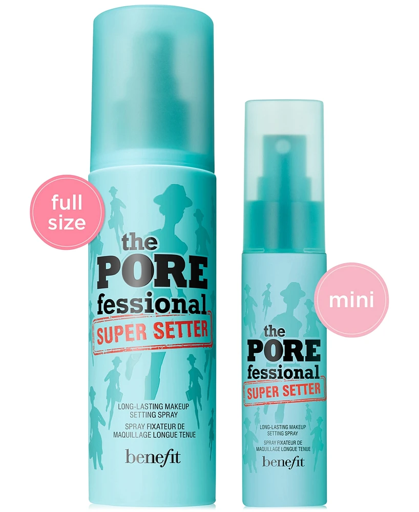 Benefit Cosmetics The POREfessional Super Setter Pore-Minimizing Setting Spray, Travel Size