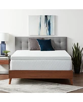 Lucid Dream Collection by Lucid 4" Gel Memory Foam Mattress Topper, Twin