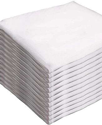 Guardmax Waterproof Zippered Pillow Protector - Queen Size - 12 Pack