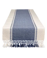 Design Imports Dobby Stripe Table Runner, 13" x 72"