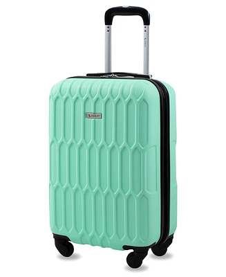 Honeycomb 20" Carry-On Expandable Spinner Suitcase