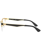 Ray-Ban RX6335 Unisex Rectangle Eyeglasses