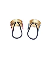 Soho Style Velvet Coated Ponytail Cuff, Set of 2