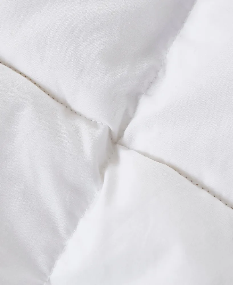 Serta White Goose Feather & Down Fiber Featherbed