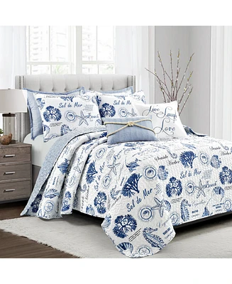 Lush Decor Harbor Life 7 Piece Quilt Set