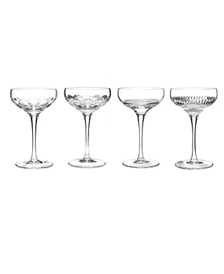Waterford Mixology Rum Coupe 4 oz, Set of 4