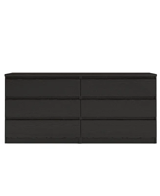 Scottsdale 6 Drawer Double Dresser