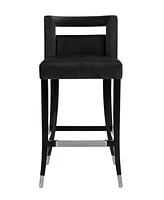 Hart Velvet Counter Stool