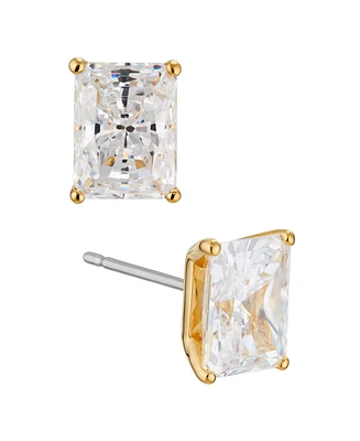 Eliot Danori Emerald Cubic Zirconia Earring, Created for Macy's