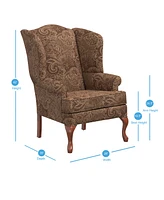 Paisley Wing Back Chair