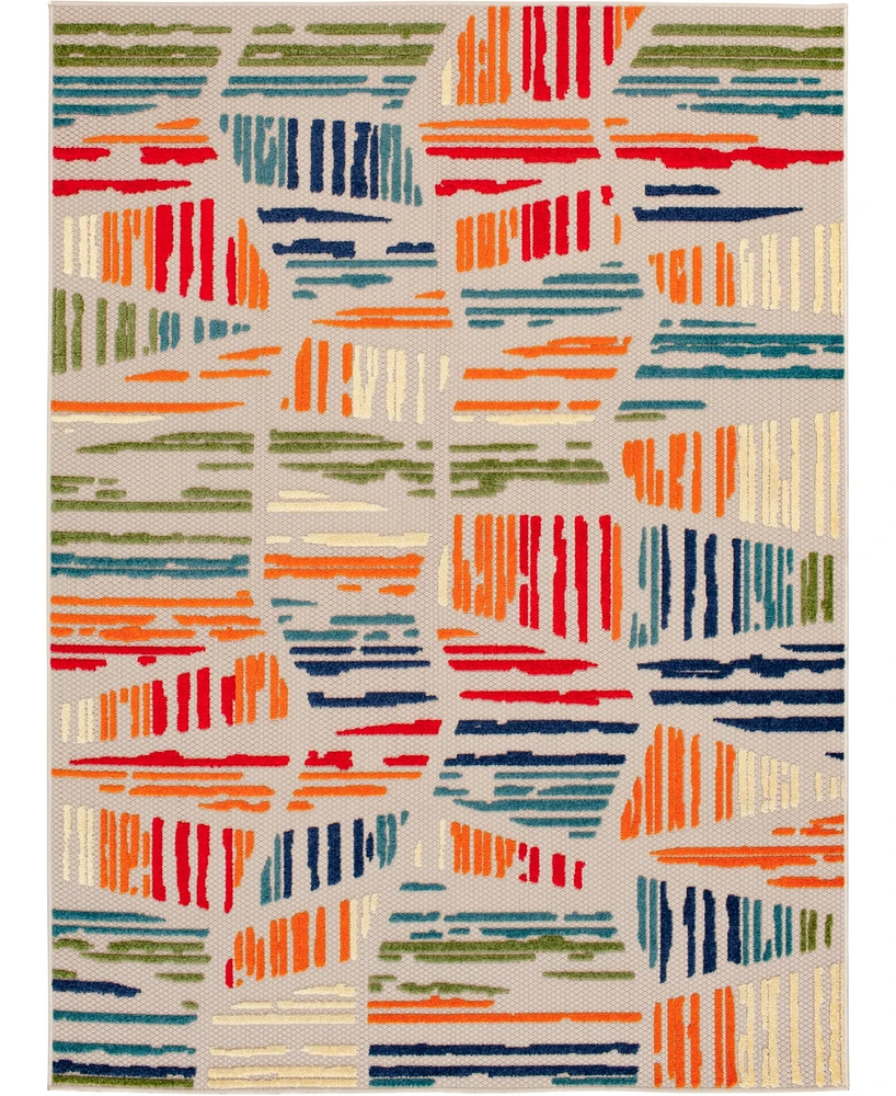 Closeout! Northern Weavers Britta Bri- 7'10" x 9'10" Outdoor Area Rug