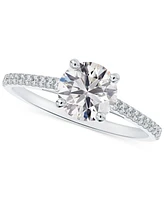 Portfolio by De Beers Forevermark Diamond Cathedral Pave Band Engagement Ring (5/8 ct. t.w.) 14k White, Yellow or Rose Gold