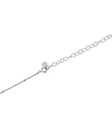 Giani Bernini Lapis Hexagon Pendant Necklace in Sterling Silver, 16" + 2" extender, Created for Macy's