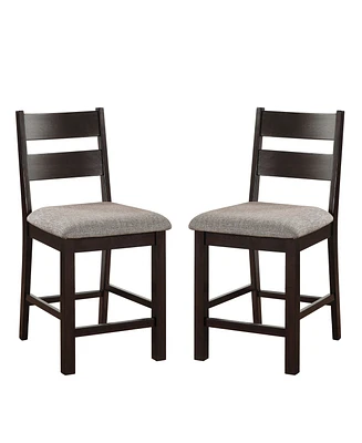 Inverna Counter Height Chairs, Set of 2