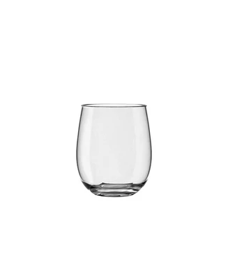Abode Homewares Montana Tritan Double Old Fashioned Acrylic Glasses, Set Of 6
