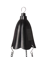 Glitzhome Solar Lighted Plastic Hanging Planter, 30"