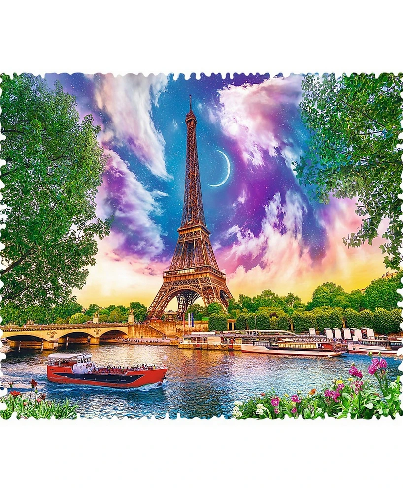 Trefl Crazy Shape Jigsaw Puzzle Sky Over Paris, 600 Pieces