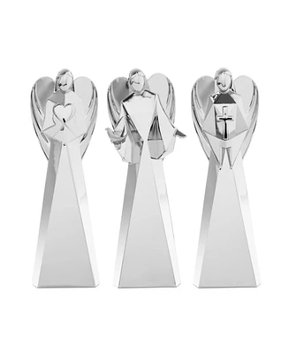 Mini Angel Figurines - Faith, Love and Peace, Set of 3