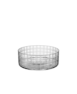 Orrefors Cut in Number Bowl