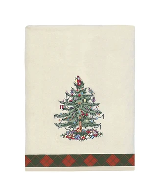 Spode Tartan Embroidered Bath Towel