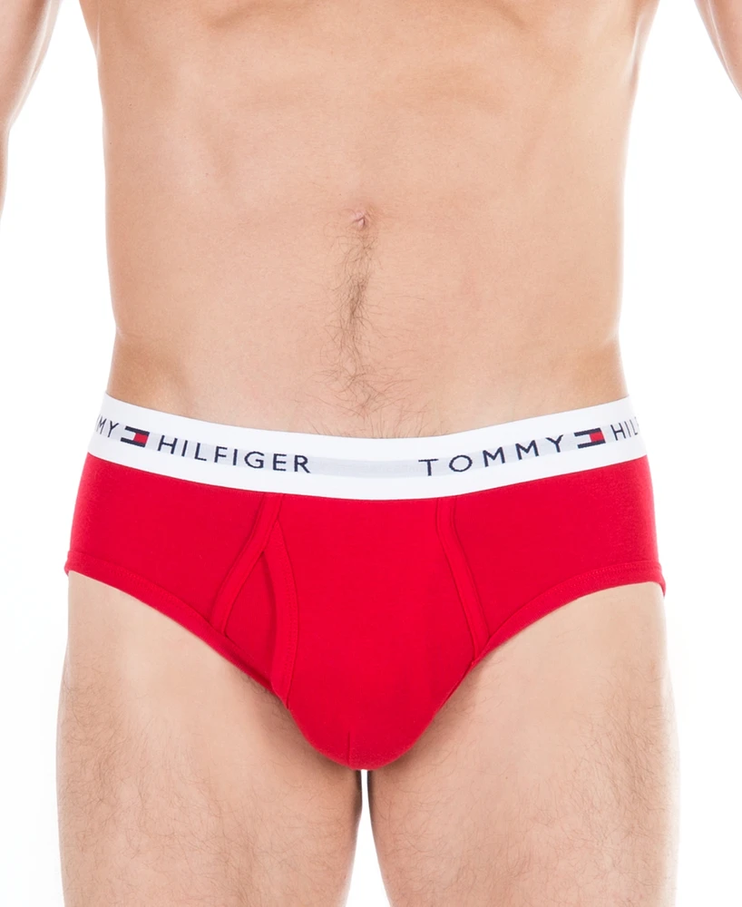 Tommy Hilfiger Men's 4-Pack Classic Cotton Moisture-Wicking Briefs