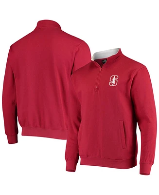 Colosseum Men's Stanford Cardinal Tortugas Logo Quarter-Zip Jacket
