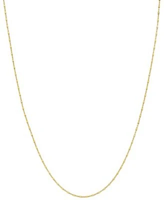 Giani Bernini Square Bead Fancy Link Chain Necklace Collection In Sterling Silver 18k Gold Plated Sterling Silver Created For Macys