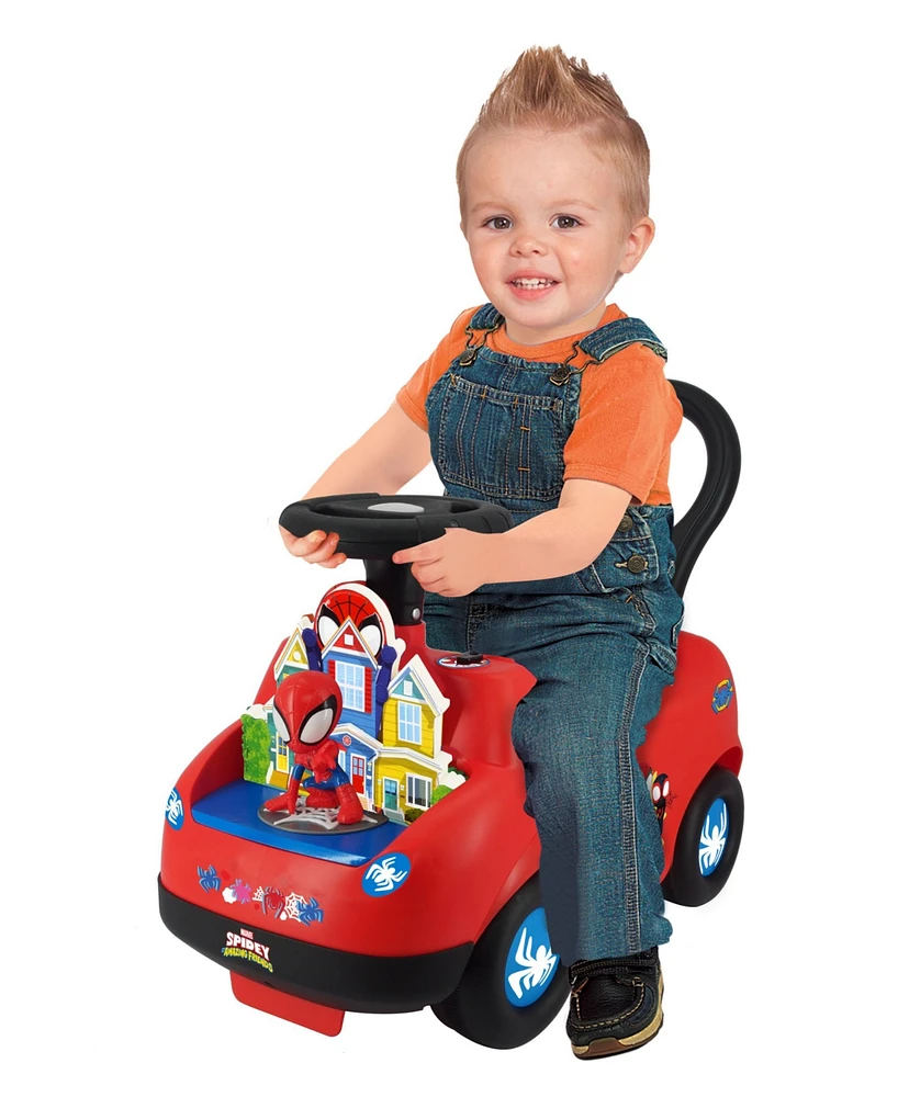 Marvel Lights and Sounds Spidey Adventure Ride-On