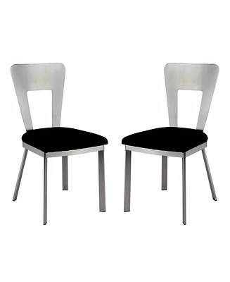 Genaveve Metal Dining Chair (Set of 2)