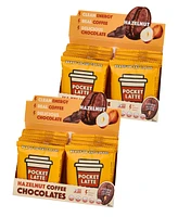 Pocket Latte Hazelnut Coffee Bar, 12 Pack