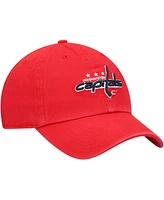 Men's Red Washington Capitals Team Clean Up Adjustable Hat