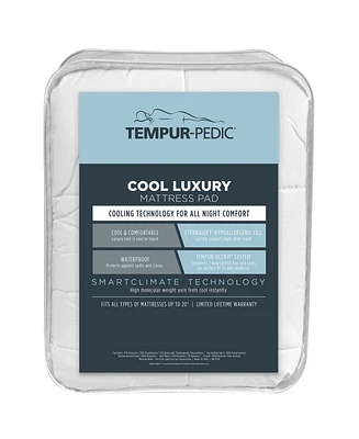 Tempur-Pedic Cool Luxury Mattress Pad, California King