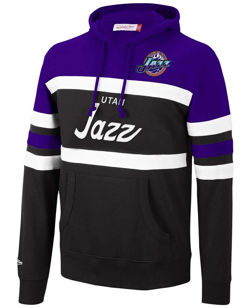Mitchell & Ness Men's Utah Jazz Head Coach Pullover Hoodie