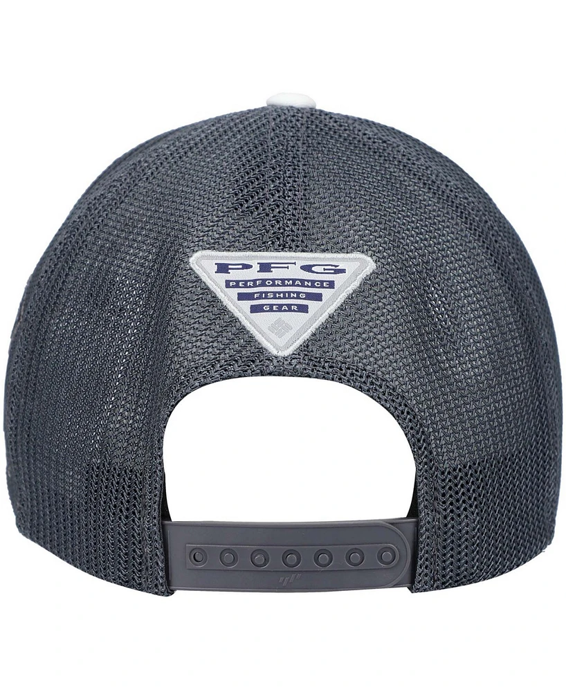 Men's White Michigan State Spartans Pfg Snapback Adjustable Hat