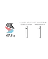 Stupell Industries May This Home Family Inspirational Word on Wood Texture Design Wall Plaque Art, 10" x 15"