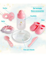 Jc Toys Berenguer Boutique 15" African American Baby Gift Set, 11 Pieces - African American