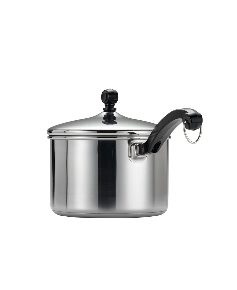 Farberware Classic Series Stainless Steel 3-Qt. Saucepan & Lid