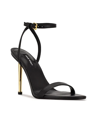 Nine West Women's Reina Ankle Strap Stiletto Sandals