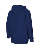 Big Boys Navy Michigan Wolverines 2-Hit Team Pullover Hoodie