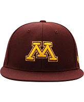 Men's Top of the World Maroon Minnesota Golden Gophers Team Color Fitted Hat