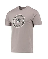 Men's Concepts Sport Black, Gray Brooklyn Nets T-shirt and Shorts Sleep Set
