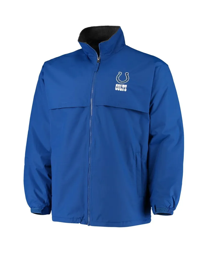 Men's Dunbrooke Royal Indianapolis Colts Triumph Fleece Full-Zip Jacket