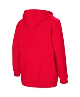 Big Boys Colosseum Red Louisville Cardinals 2-Hit Team Pullover Hoodie