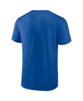 Men's Fanatics Royal Buffalo Bills 2021 Afc East Division Champions Blocked Favorite T-shirt